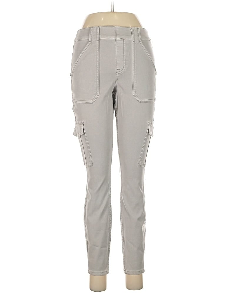 Pre-owned Spanx Cargo Pants In Gray
