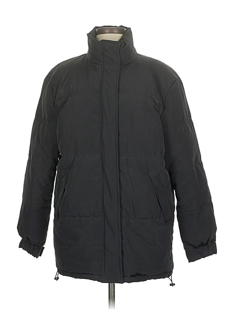 Pre-owned Divided By H&m Snow Jacket In Black