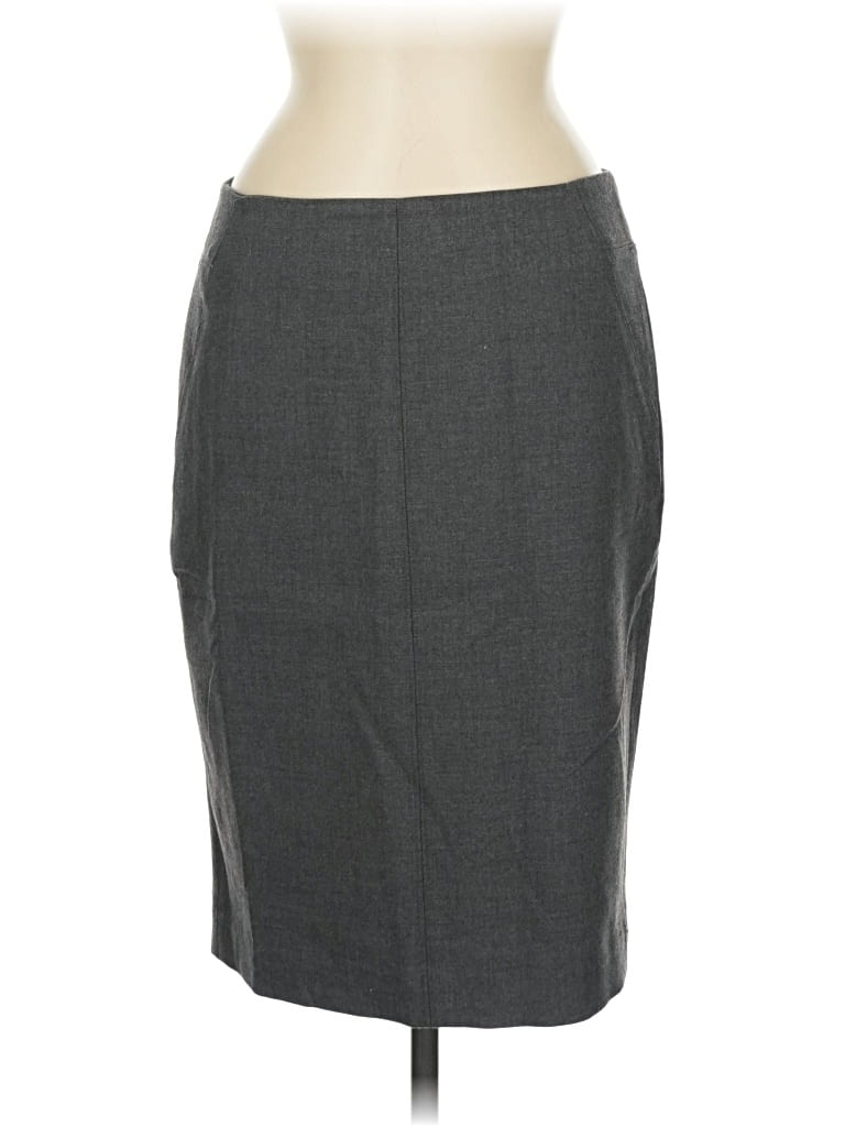 Pre-owned Ann Taylor Loft Formal Skirt In Gray