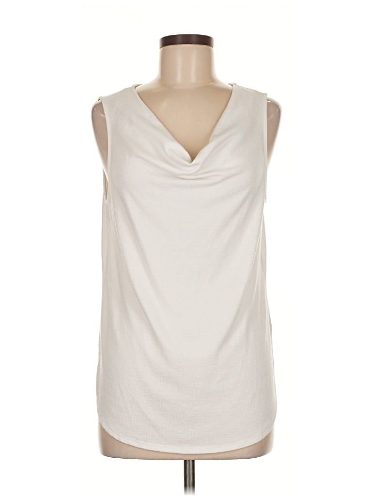 Pre-owned Banana Republic Cardigan Sweater In White