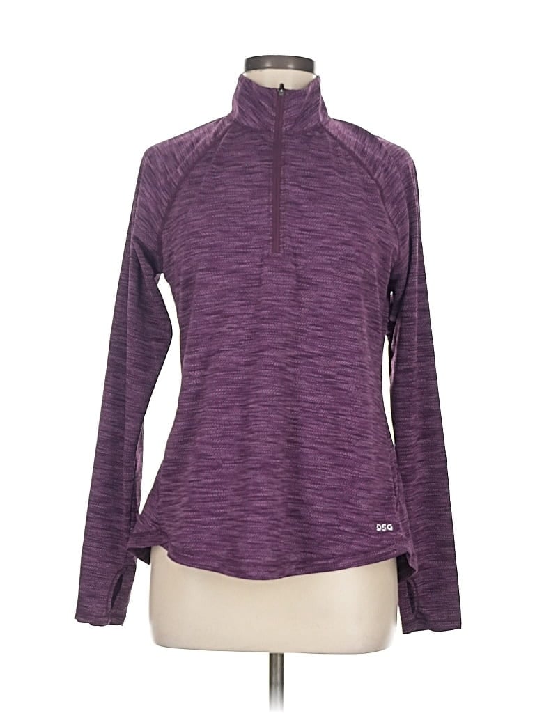 Pre-owned Dsg Fleece Jacket In Purple
