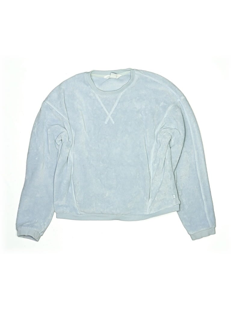 Pre-owned Athleta Girl Kids' Sweatshirt In Blue