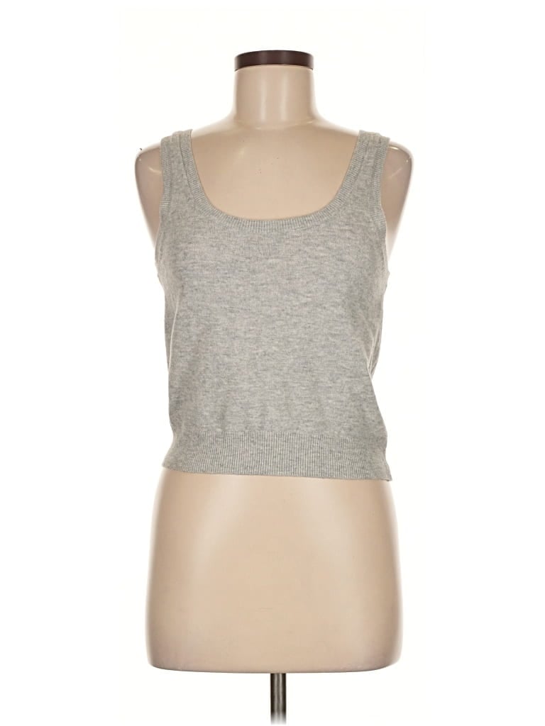 Pre-owned Gap Sweater Vest In Silver