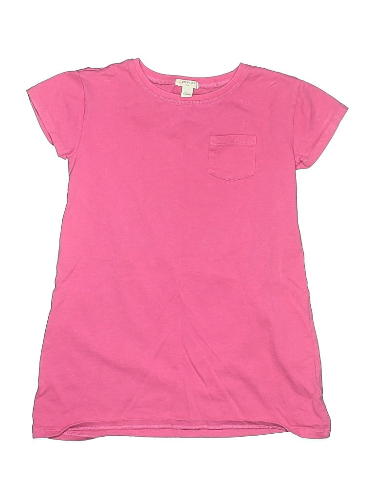 Pre-owned Crewcuts Kids' Short Sleeve T-shirt In Pink