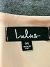 Lulus 100% Polyester Solid Tan Casual Dress Size M - photo 7
