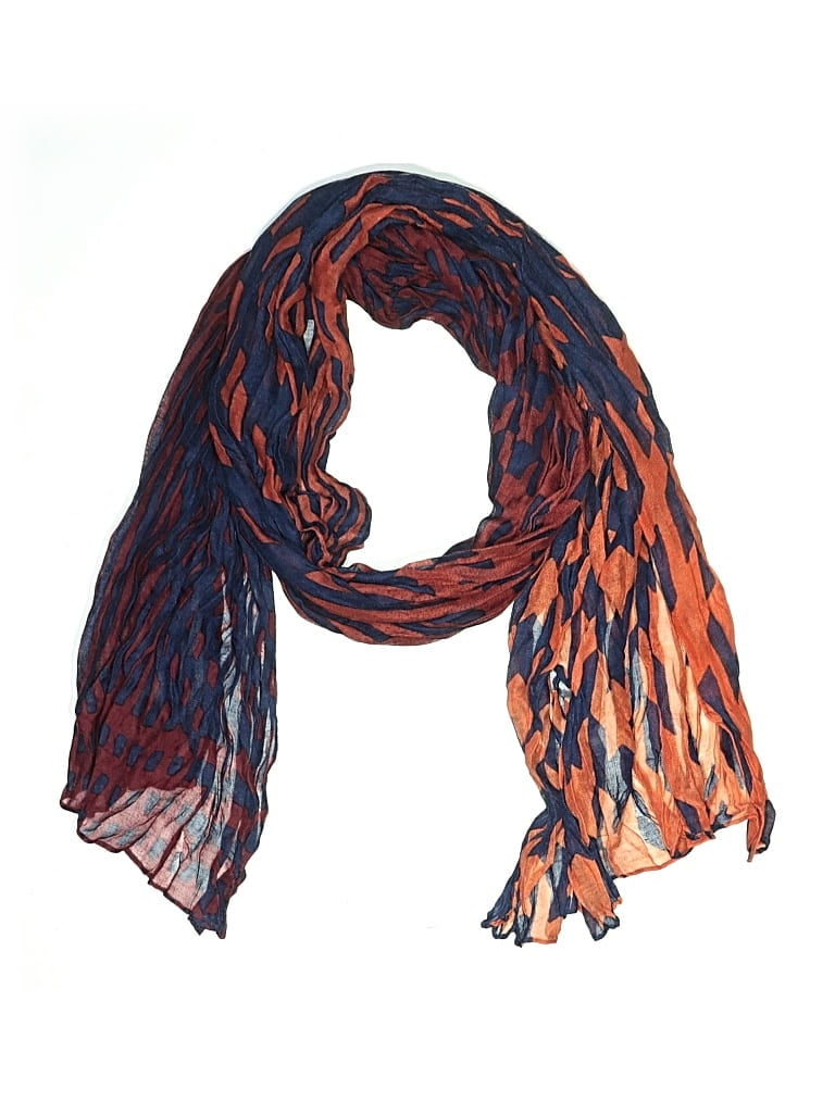 Pre-owned Unbranded Scarf In Blue
