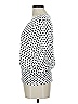 MICHAEL Michael Kors 100% Viscose Polka Dots White Short Sleeve Blouse Size M - photo 5