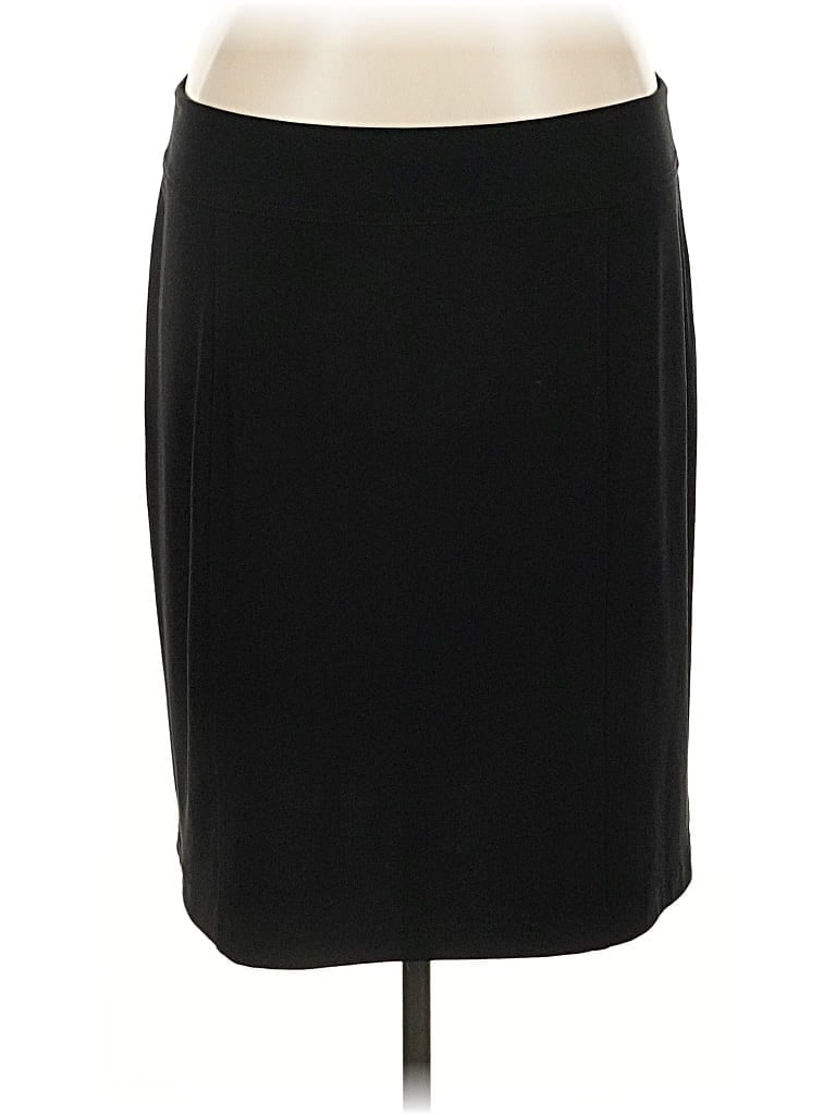 Pre-owned Chico's Formal Skirt In Black