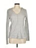 Chaser 100% Cotton Silver Gray Cardigan Size M - photo 1