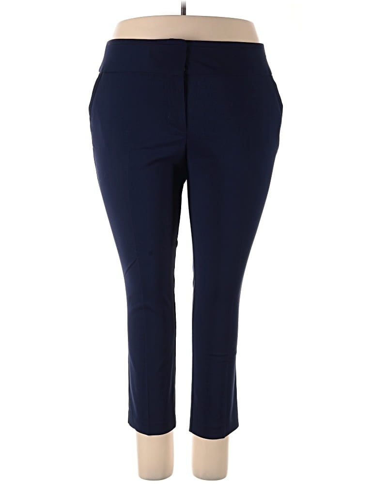 Pre-owned 7th Avenue Design Studio New York & Company Dress Pants In Blue