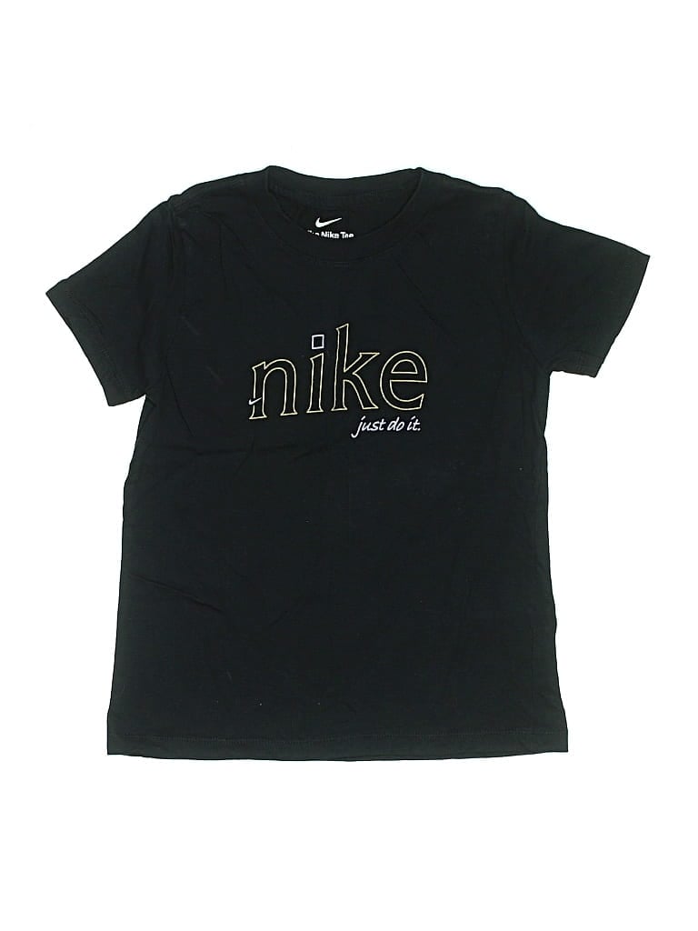 Pre-owned Nike Kids' Short Sleeve T-shirt In Black