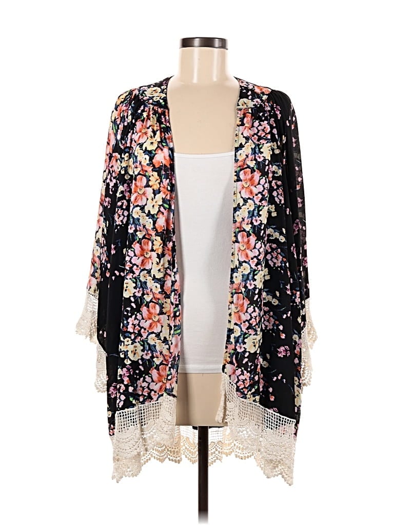 Pre-owned Umgee Kimono In Black