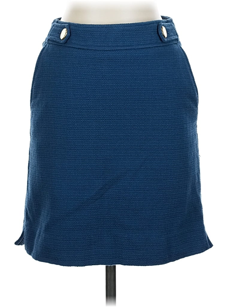 Pre-owned Ann Taylor Casual Skirt In Blue