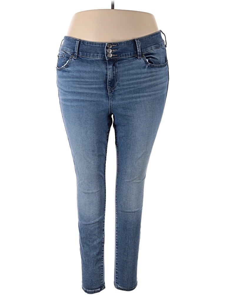 Pre-owned Torrid Jeans In Blue