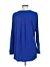 Nygard Blue Long Sleeve Blouse Size M - photo 2