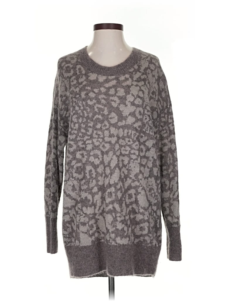 Pre-owned Rebecca Taylor Pullover Sweater In Gray
