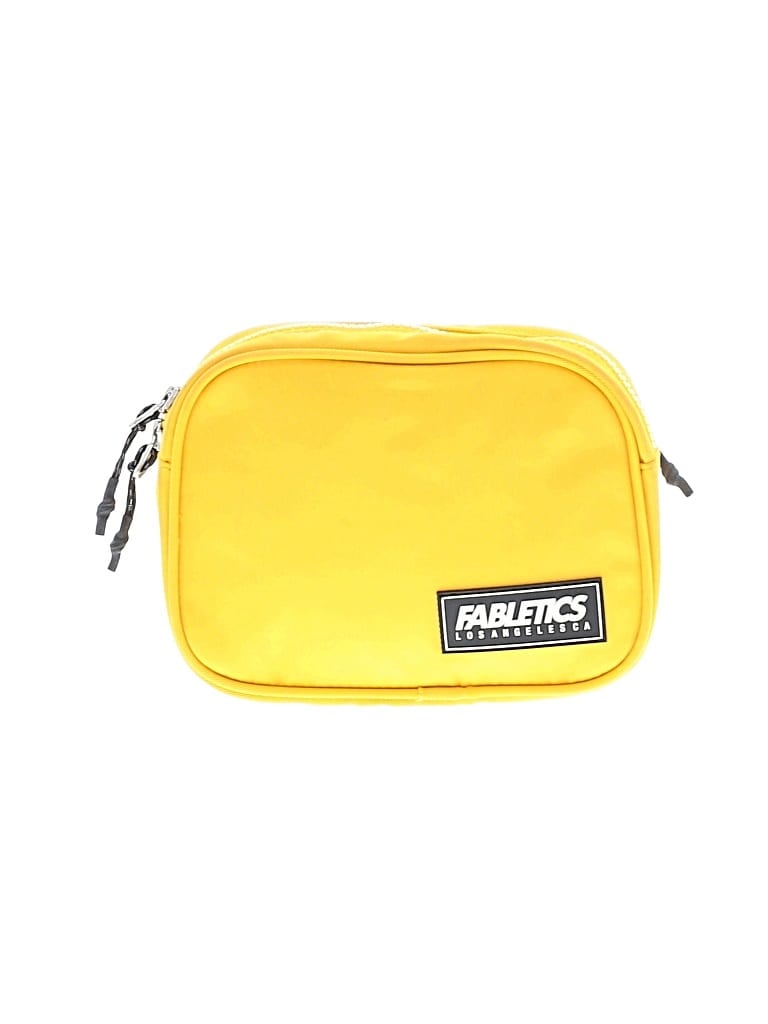 Pre-owned Fabletics Belt Bag In Yellow
