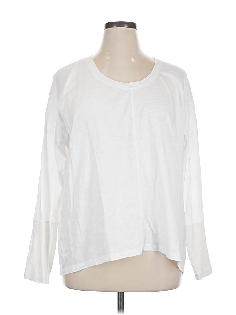 Pre-owned Cabi 3/4 Sleeve T-shirt In White