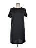 H&M Solid Black Casual Dress Size 8 - photo 1