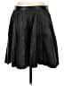 MNG 100% Viscose Stripes Black Formal Skirt Size S - photo 1