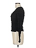 FRAME 100% Viscose Black Long Sleeve Top Size M - photo 5