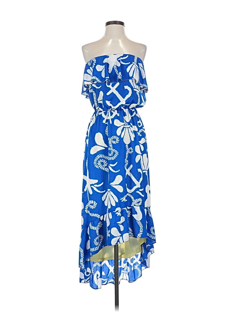 Pre-owned Lilly Pulitzer Cocktail Dress In Blue