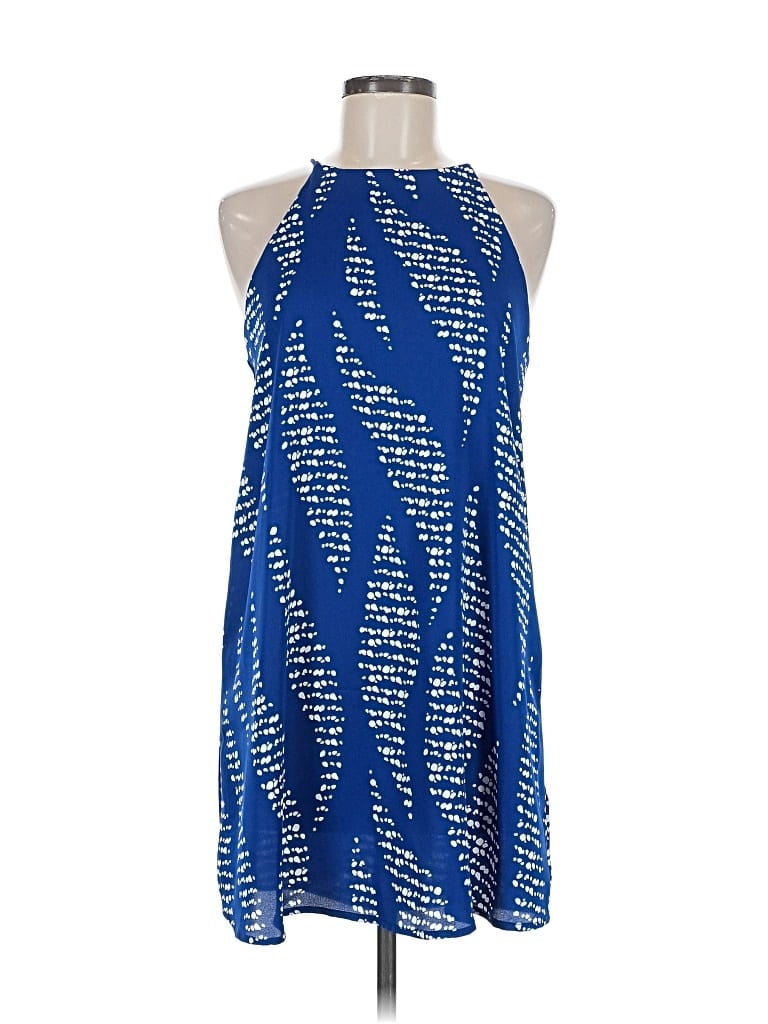 Kld. Signature Cocktail Dress In Blue