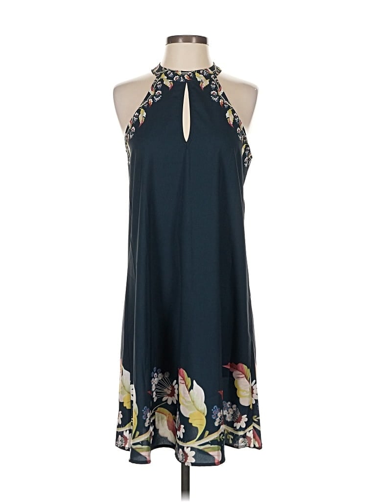 Pre-owned Made With Love Casual Dress In Blue