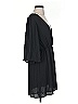 Glam 100% Polyester Solid Black Casual Dress Size S - photo 4