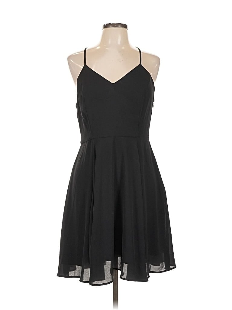 Pre-owned Express Cocktail Dress In Black