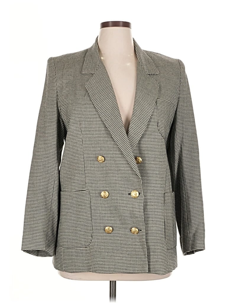 Pre-owned Unbranded Blazer Jacket In White