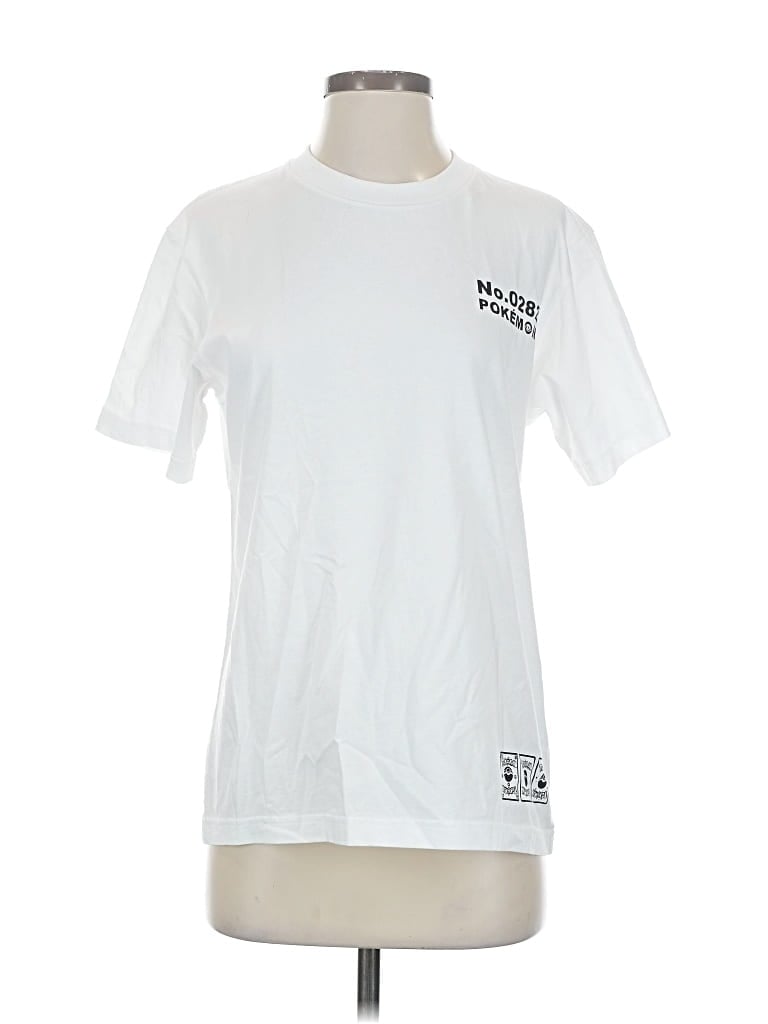 Pre-owned Ut For Uniqlo Short Sleeve T-shirt In White