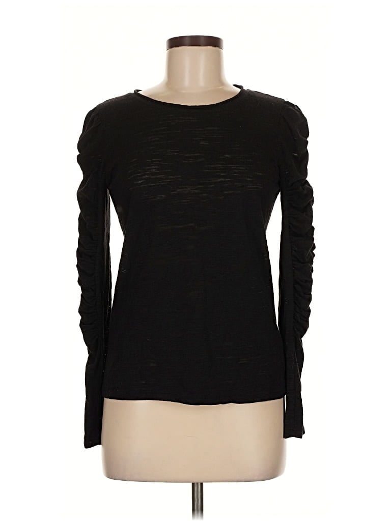 Pre-owned House Of Harlow 1960 Long Sleeve T-shirt In Black