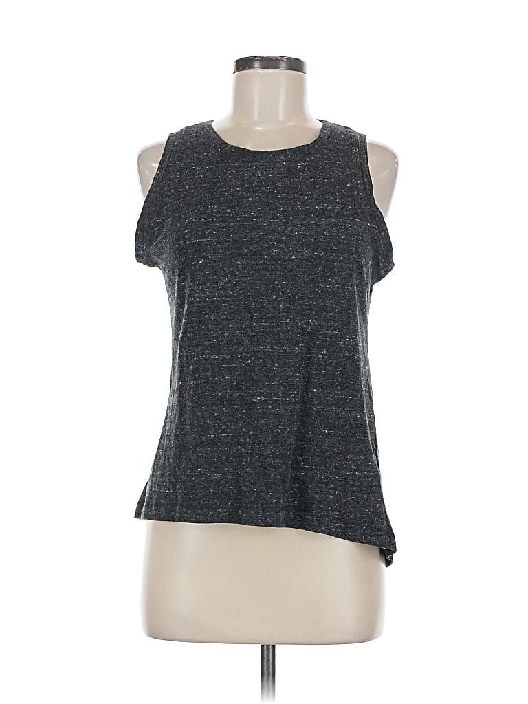 Pre-owned Danskin Sleeveless T-shirt In Gray