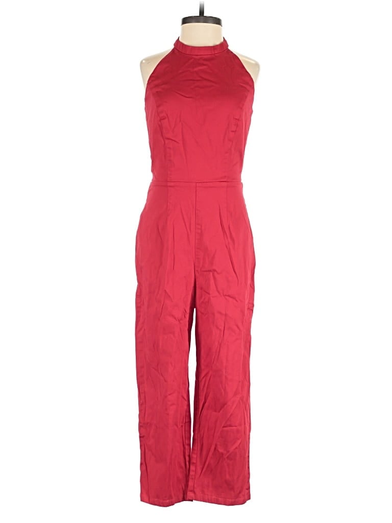 Pre-owned Collectif Jumpsuit In Red