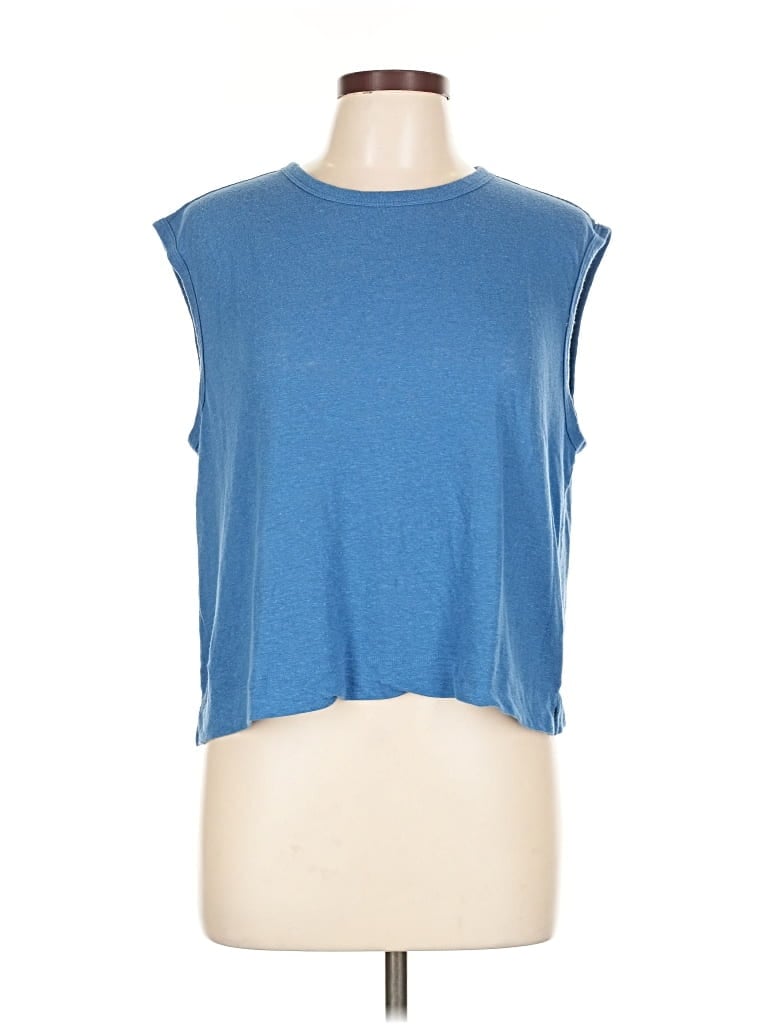 Pre-owned Gap Sleeveless T-shirt In Blue