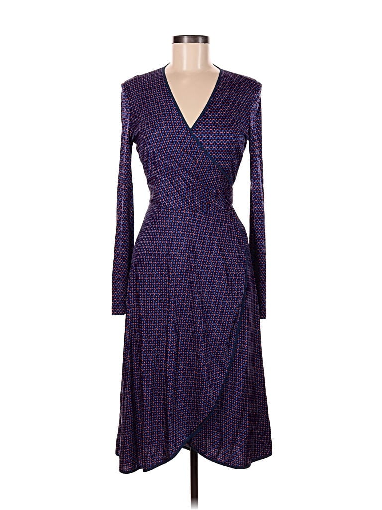 Pre-owned Tory Burch Cocktail Dress In Purple