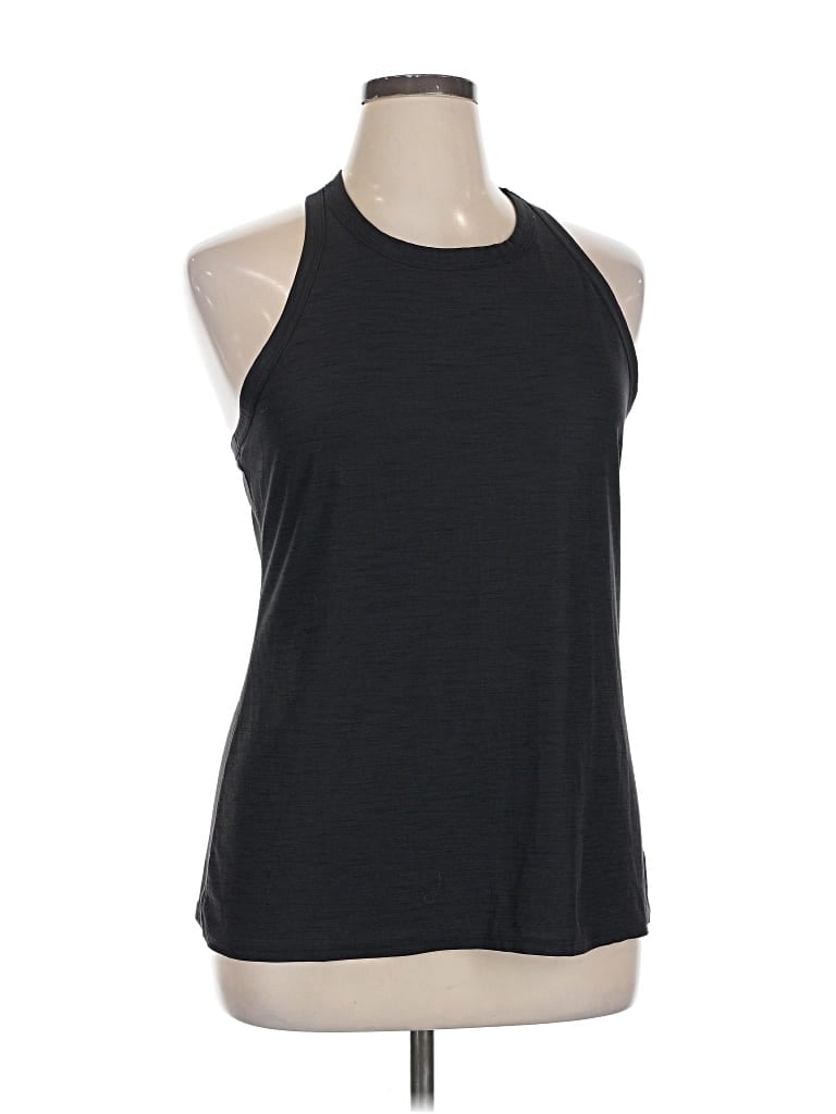 Pre-owned Active By Old Navy Tank Top Black Halter Neckline Tops