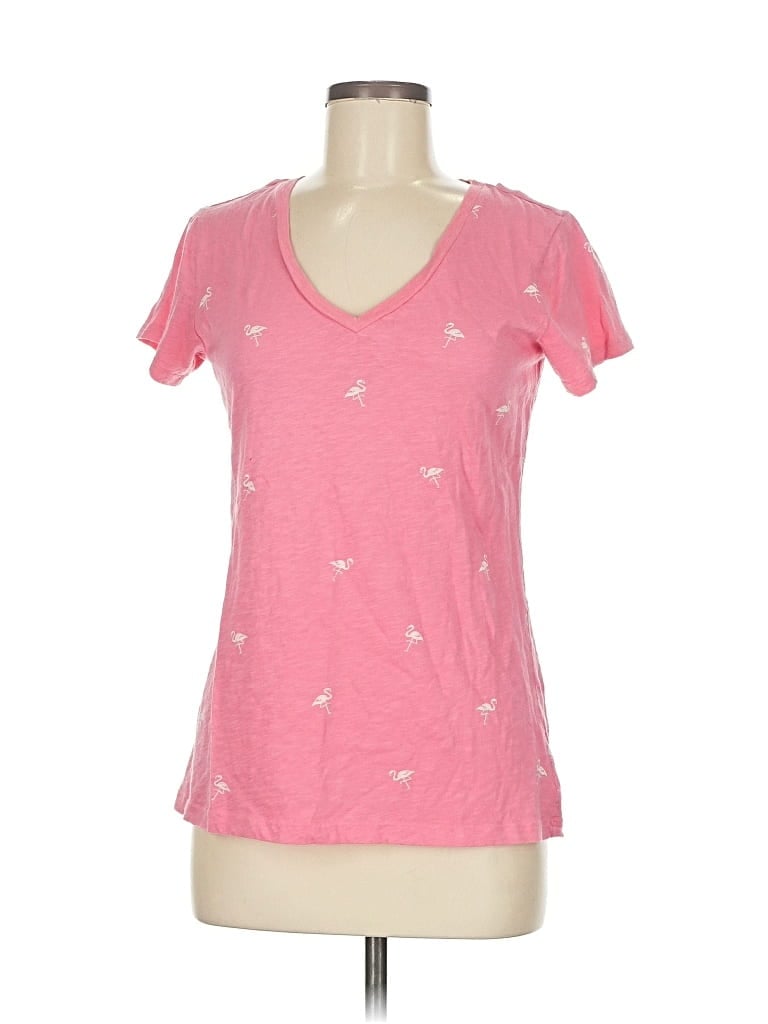 Pre-owned G.h. Bass & Co. Short Sleeve T-shirt In Pink