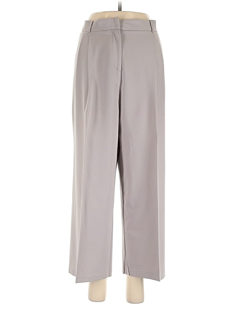 Pre-owned Asos Design Casual Pants In Gray