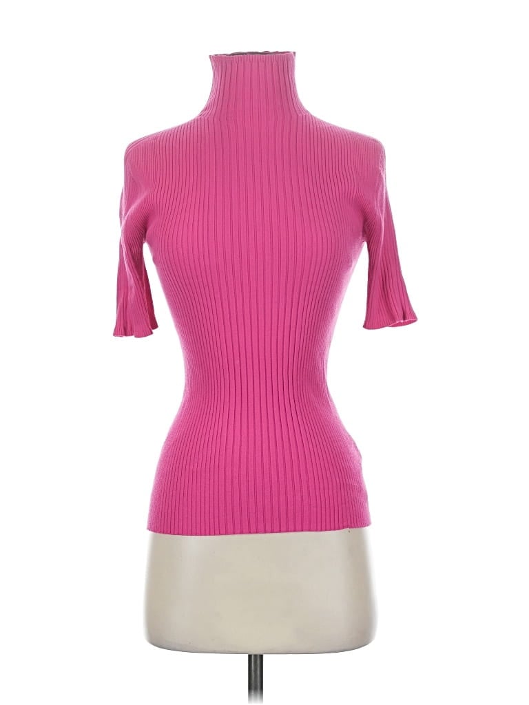 Pre-owned Escada Sport Turtleneck Sweater In Pink