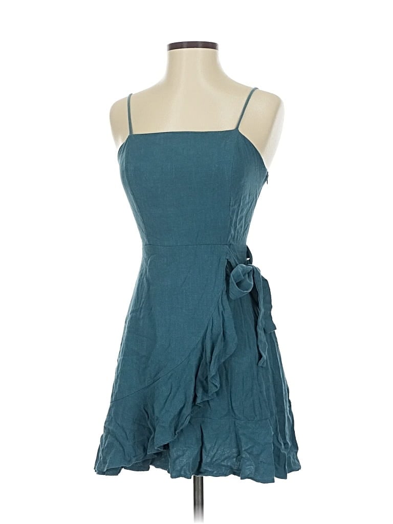 Pre-owned Altar'd State Cocktail Dress In Blue