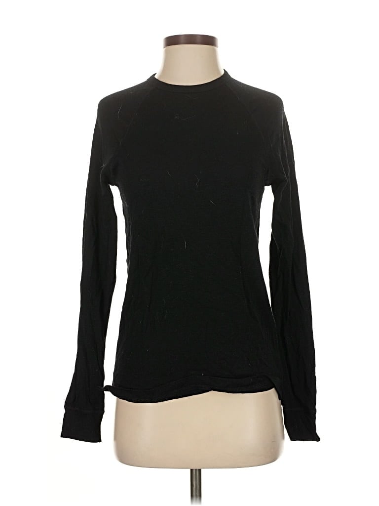 Pre-owned Mountain Warehouse Long Sleeve T-shirt In Black