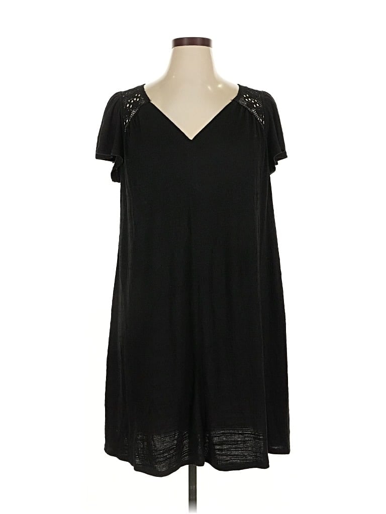 Pre-owned Max Studio Casual Dress In Black