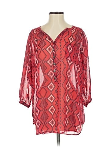 Tasha Polizzi Collection 3/4 Sleeve Blouse (view 1)