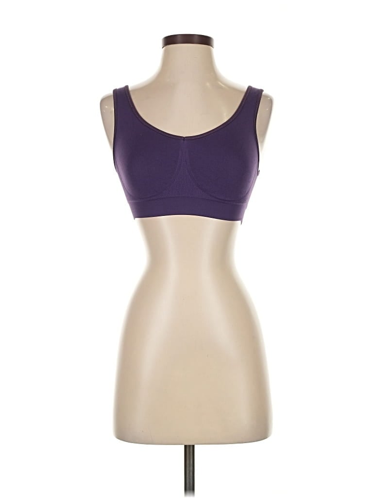 Pre-owned Bali Sports Bra In Purple