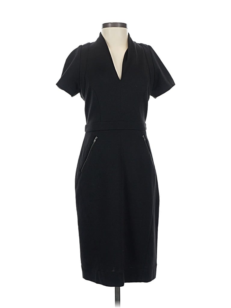 Pre-owned Shoshanna Cocktail Dress In Black