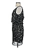 Alice + Olivia 100% Polyester Animal Print Black Cocktail Dress Size XXS (estimated) - photo 5