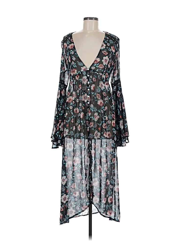 Pre-owned Forever 21 Casual Dress In Black