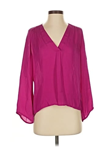 Joie 3/4 Sleeve Silk Top (view 1)